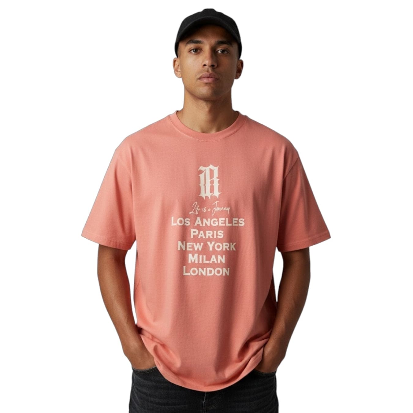 L.I.A.J. Tee Pink