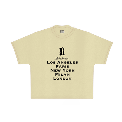 L.I.A.J. Tee Beige